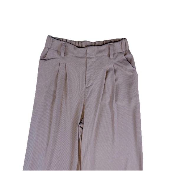 Halara Flex Wide Leg Waffle Work Pants Hibiscus Purple Size M 8/10 High Waist - Picture 8 of 14